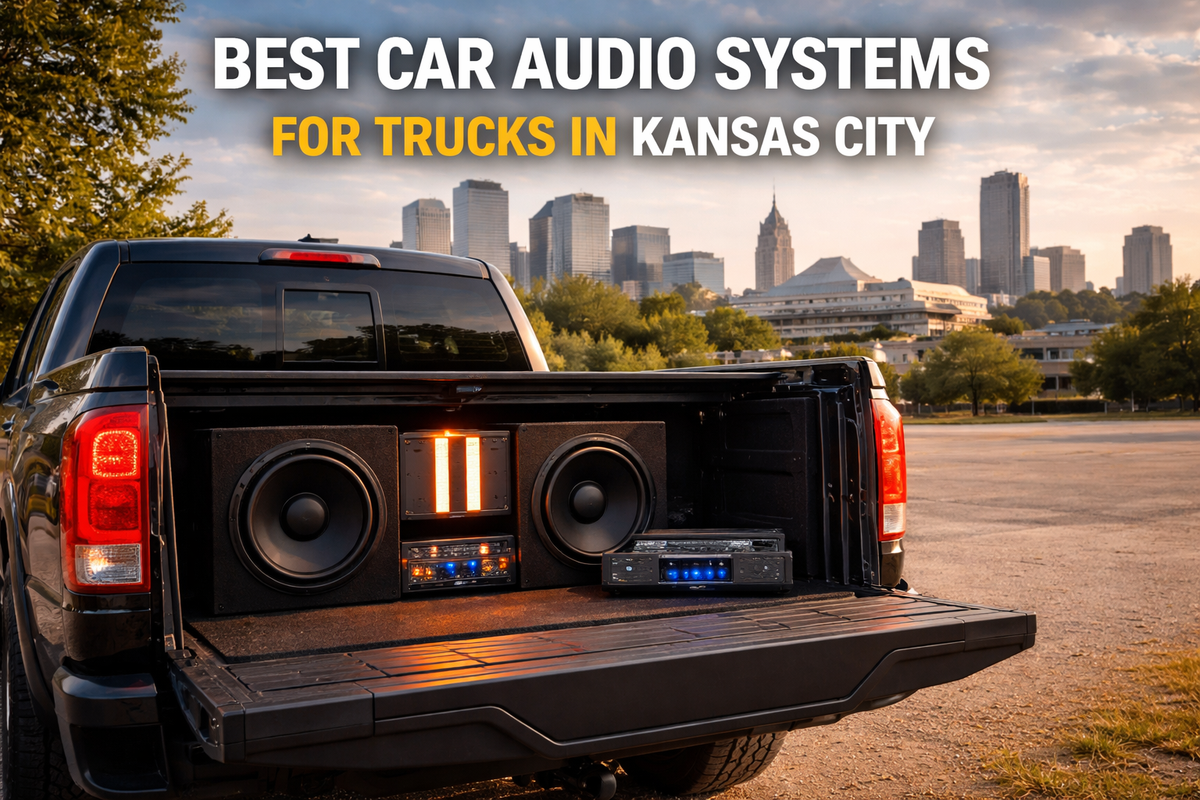 Truck Audio Systems Kansas City service at American Fusion Wheels in Kansas City