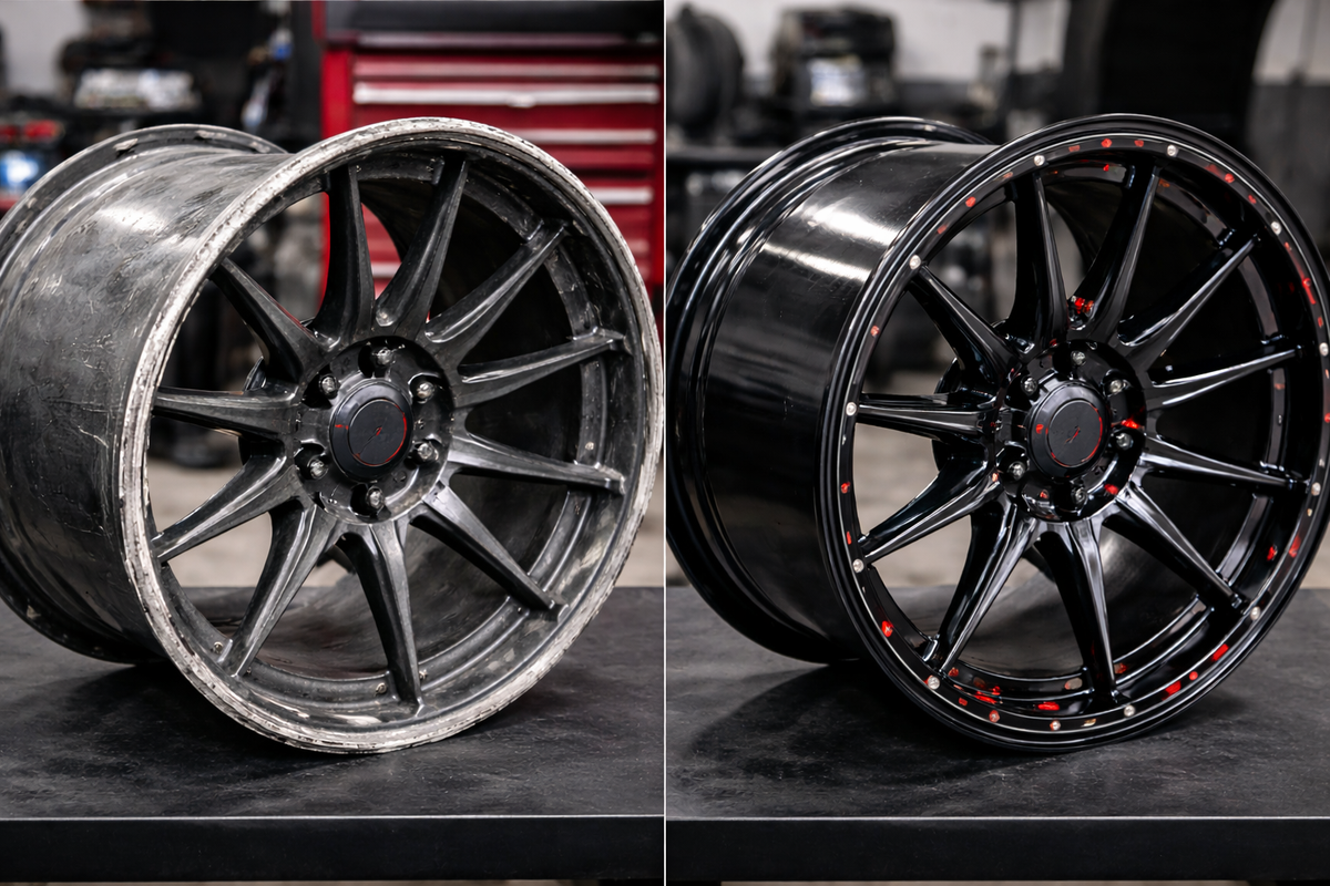 Wheel Repair service at American Fusion Wheels in Kansas City