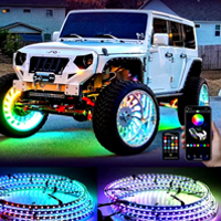 Wheel ring light installation in Kansas City